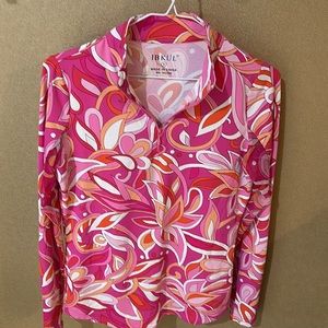 IBKUL quarter zip pullover, long sleeve